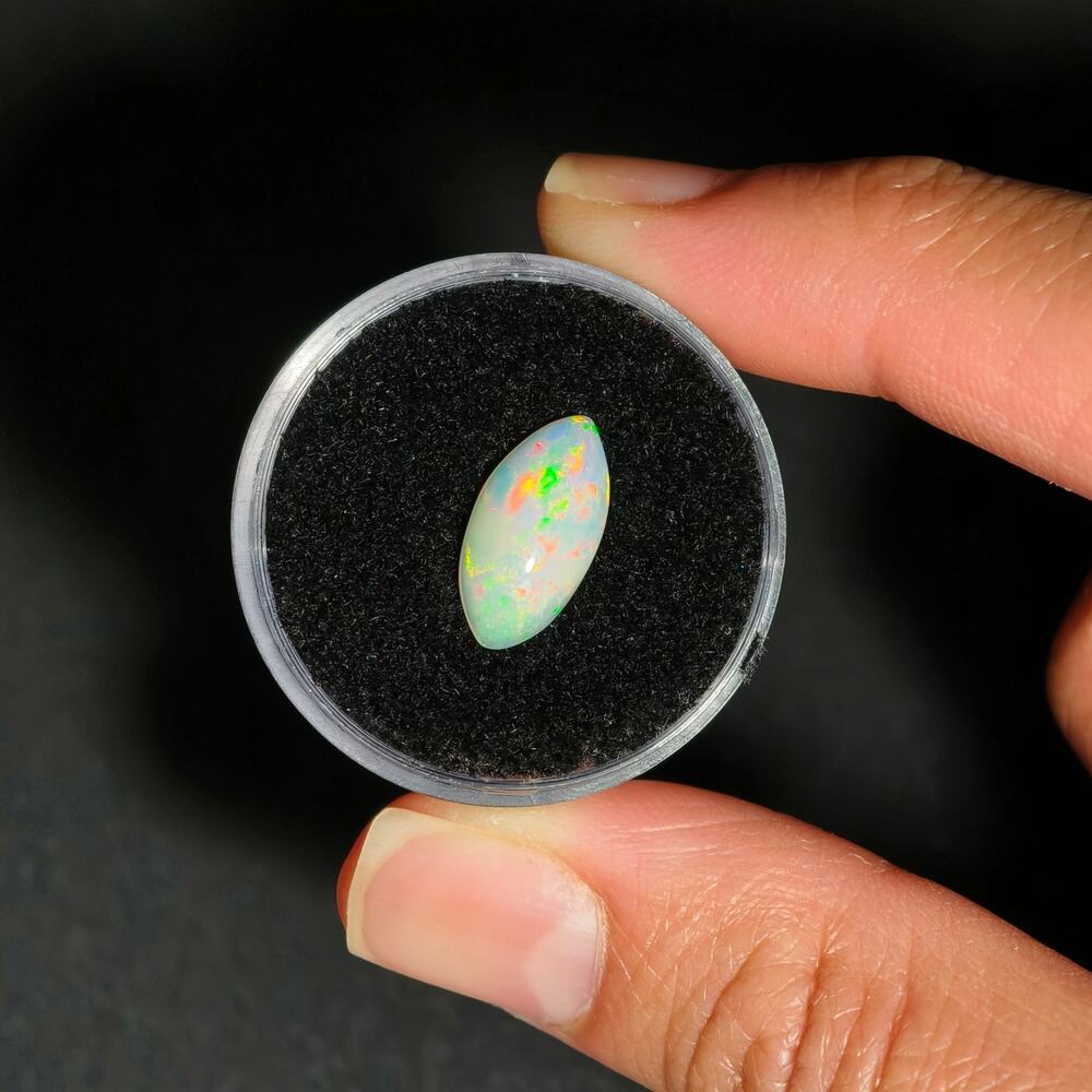 1.75ct Ethiopian Welo Opal Marquise Cabochon